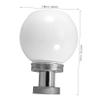 Beaupretty Solar Post Cap Lights Outdoor Led Fence Post Solar Lights for Posts in Patio Yard Landscape Decoration Deck or Garden Decoration Pathway Light 200mm view 3