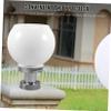 Beaupretty Solar Post Cap Lights Outdoor Led Fence Post Solar Lights for Posts in Patio Yard Landscape Decoration Deck or Garden Decoration Pathway Light 200mm view 4