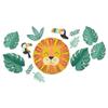 Get Wild Wall Decorating Kit - 6 1/4"-19" (13 Piece Set) | Vibrant Party Enhancer for Memorable Celebration view 1
