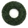 3rd Street Inn Boxwood Wreath - Front Door Greenery for Indoor/Outdoor Use - Farmhouse Spring/Summer Decor (17" / LG) view 1
