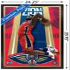 Trends International NBA New Orleans Pelicans - Zion Williamson 20 Wall Poster, 34L x 22.4W, Black Framed Version view 3