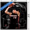 NBA Miami Heat - Tyler Herro 20 Wall Poster, 34L" x 22.4W", Black Framed Version view 3