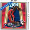 Trends International NBA New Orleans Pelicans - Zion Williamson 20 Wall Poster, 34L x 22.4W, Silver Framed Version view 3