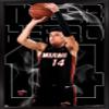 NBA Miami Heat - Tyler Herro 20 Wall Poster, 22.4L" x 14.7W", Black Framed Version view 1
