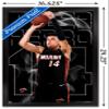 NBA Miami Heat - Tyler Herro 20 Wall Poster, 22.4L" x 14.7W", Black Framed Version view 3