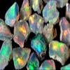 Duggu Ultra Fire Opal Rough Gemstone, Raw Crystals Gemstone, Ethiopian Opal Rock, Jewelry Making Supplies, Chakra Healing, Energy Stone, Reiki, Yoga, Meditation, Art-Crafts-DIY Stone, 50 carats view 3