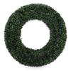 3rd Street Inn Boxwood Front Door Wreath - Indoor/Outdoor - Farmhouse Spring/Summer Wreath (20.5" / XL) view 1