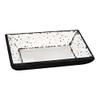 13" x 9" x 2" Modern Rustic Decorative Distressed Rectangle Mirror Home Dcor Tray Bathroom Model Home Showroom Office Decoration view 2