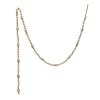 Creative Co-Op 72" L Paulownia Wood Bead Garland, Natural view 1