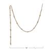 Creative Co-Op 72" L Paulownia Wood Bead Garland, Natural view 2