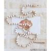 Creative Co-Op 72" L Paulownia Wood Bead Garland, Natural view 4