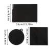 Baodan Induction Cooktop Mat,BBQ Grill Mat,Silicone Oven Liner Mat,Non-Slip,Washable Magnetic Cooktop Scratch Protector, for Induction Cooktop, Microwave Ovens, Refrigerators and Ovens view 3