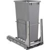 Hardware Resources Wire Single 50qt Trashcan Pullout with Soft-close Slides view 1