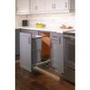 Hardware Resources Wire Single 50qt Trashcan Pullout with Soft-close Slides view 2