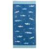 Stephen Joseph, Unisex Kids Summer Beach Bath Towel, Shark, one size (SJ1232) view 1
