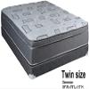 Dream Solutions USA DS USA Natural Trophy Medium Plush Eurotop Twin Mattress Set with Mattress Cover Protector Included - Innerspring Coils, Fully Assembled, Orthopedic, Longlasting view 3
