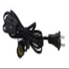 Creative Hobbies 708N3 Black Single Light Replacement Clip in Lamp Cord for Christmas Village House, Pumpkin Lights, Small Objects | 50 Pack view 2