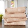 Ample Decor Bath Towels 100% Cotton 30 X 54 Inch 600 GSM Soft Quick Dry Bathroom Towels- 4pcs Beige view 2