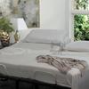 MGPS 1000-Thread-Count Egyptian Cotton Queen Sheet Set for Adjustable Bed, 4 PCs Set Deep Pocket Up to 12 Inch, 36" Split from Top - Light Grey, Split-Head Queen - 36 view 1