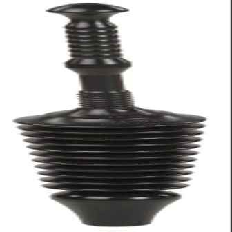 5 in Cup Dia,Bellows Plunger, 11 1/4 in Handle Length Polyethylene Plunger Material-2040007880