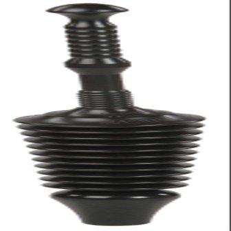 5 in Cup Dia,Bellows Plunger, 11 1/4 in Handle Length Polyethylene Plunger Material-2040007880