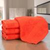 Ample Decor Bath Towels 30 X 54 Inch 600 GSM 100% Cotton Towels for The Bathroom - 4pcs Orange view 2