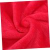 Amosfun Blankets Blanket Twin Fleece Fuzzy Gorgeous Flannel Fleece Pet Cozy Towel Solid Color Pet Bright Red view 3