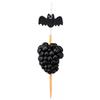 Restaurantware 3.5 Inch Halloween Skewers 1000 Pointed Bat Cupcake Toppers - Sturdy Disposable Black Bamboo Fall Food Picks For Birthday Or Themed Party view 1
