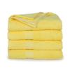 Ample Decor Bath Towels 100% Cotton 30 X 54 Inch 600 GSM Soft Quick Dry Bathroom Towel - 4pcs Yellow view 3