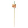 Restaurantware 3.5 Inch Cocktail Skewers 1000 Cat Design Cat Toothpicks - Pointed Sturdy Orange Bamboo Cat Cupcake Toppers Disposable For Fruits Desserts Or Sandwiches view 2