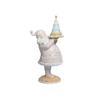 December Diamonds Gingerbread Santa with Cake Figurine view 1
