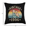 30th Birthday Gift Women Vintage 1996 Ladies 30 Years Throw Pillow view 4