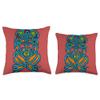 Atabey Goddess Taino Art Symbol Puerto Rico Boricua Throw Pillow view 3