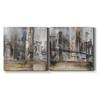 Renditions Gallery New York Cityscape Wall Art, Premium Gallery Wrapped Canvas Decor, Ready to Hang, 16 in H x 16 in W, Made in America Print view 1