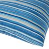 Greendale Home Fashions Outdoor 17-inch Square Decorative Throw Pillow, 2-Pack, Steel Blue Stripe view 3