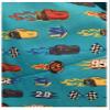 Aunt Sandy's Sewing Weighted Blanket, Twin Size, Cars with 10 lbs, Washable, Lightning McQueen view 1