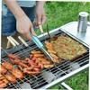 Cabilock 3pcs Stainless Steel Kitchen Tongs Multi-function Bbq Tool for Serving Food for Parties Weddings and Cooking Ergonomic Design for and Handling view 3