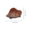 2pcs Wooden Chopstick Rest Holder with Solid Base for Flatware view 4