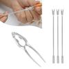 Stainless Steel Crab Tool Set 8pcs for Crab Legs and Oysters Xmas view 4