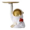 Wakauto 1pc Astronaut Storage Tray Creative White Jewelry Organizer for Home Decor Multifunctional Key Bowl and Candy Dish for Space-themed Rooms and view 1