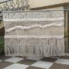 2021!! Macrame Wall Hanging Bohemian Home Geometric Art Decor Beautiful Room Decoration-Macrame Curtain-Macrame Wedding Backdrop For Home Decor Wedding Decor W 50" x L 65" Inch view 4
