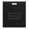 Purple Q Crafts Large Plastic Shopping Bags with Thank You Logo 16" x 18" Boutique Bags with Handles 100 Pack for Merchandise, Gifts, Trade Shows and More view 1