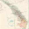 Best Maps Ever Colorado 13ers Checklist Map Poster (Tan) 24x36 Satin Finish Topographic view 3