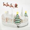 Mr. Christmas 17" Nostalgic Animated Christmas Village Black Family CF5 view 2