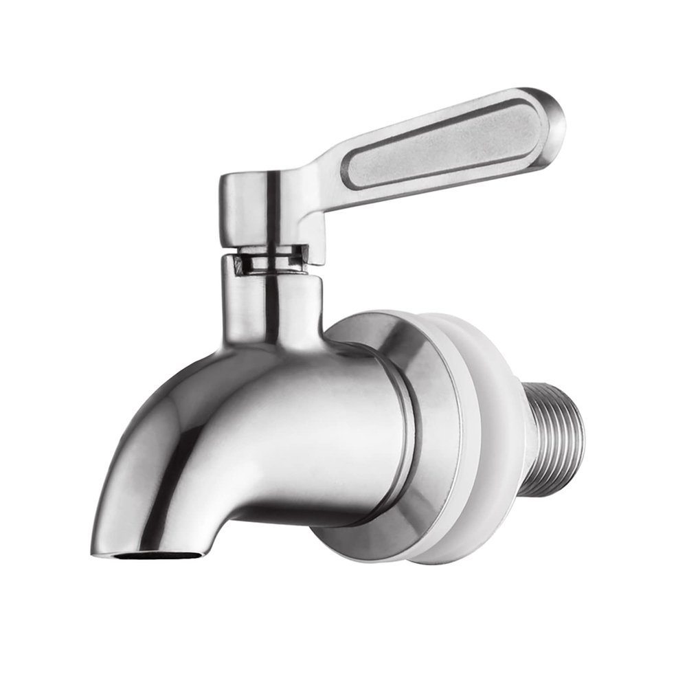 hgzaccompany Stainless Steel Spigot For Drink Dispenser, Replacement Metal Spigot For Beverage Dispenser, Water Dispenser Faucet,Metal Spout.