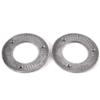 2PCS Grinding Sheets for 3000W 110V Electric Grain Mill Heavy Duty Commercial Grain Grinder Machine Feed Grain Mills Grain Dry Feed Flour Mills Cereals Grinder Rice Corn Grain Coffee Wheat with Funnel view 4