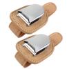 Wakauto 2pcs Car Visor Sunglasses Holder Clip Multi-Function Glasses Hanger for Tickets and Cards and Elegant Eyewear Organizer for Vehicles view 1