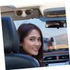 Wakauto 2pcs Car Visor Sunglasses Holder Clip Multi-Function Glasses Hanger for Tickets and Cards and Elegant Eyewear Organizer for Vehicles view 3