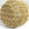 1pc Decorative Woven Flower Basket for Festivals and Home Decor Multi-functional Storage for Fresh and Dried Flowers Natural Khaki Straw Design Style view 4