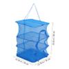 Wakauto 1pc Drying Net for Fish Fruits and Vegetables Rack Convenient Hanging Cage for Easy Drying and Storage for Outdoor Use view 3